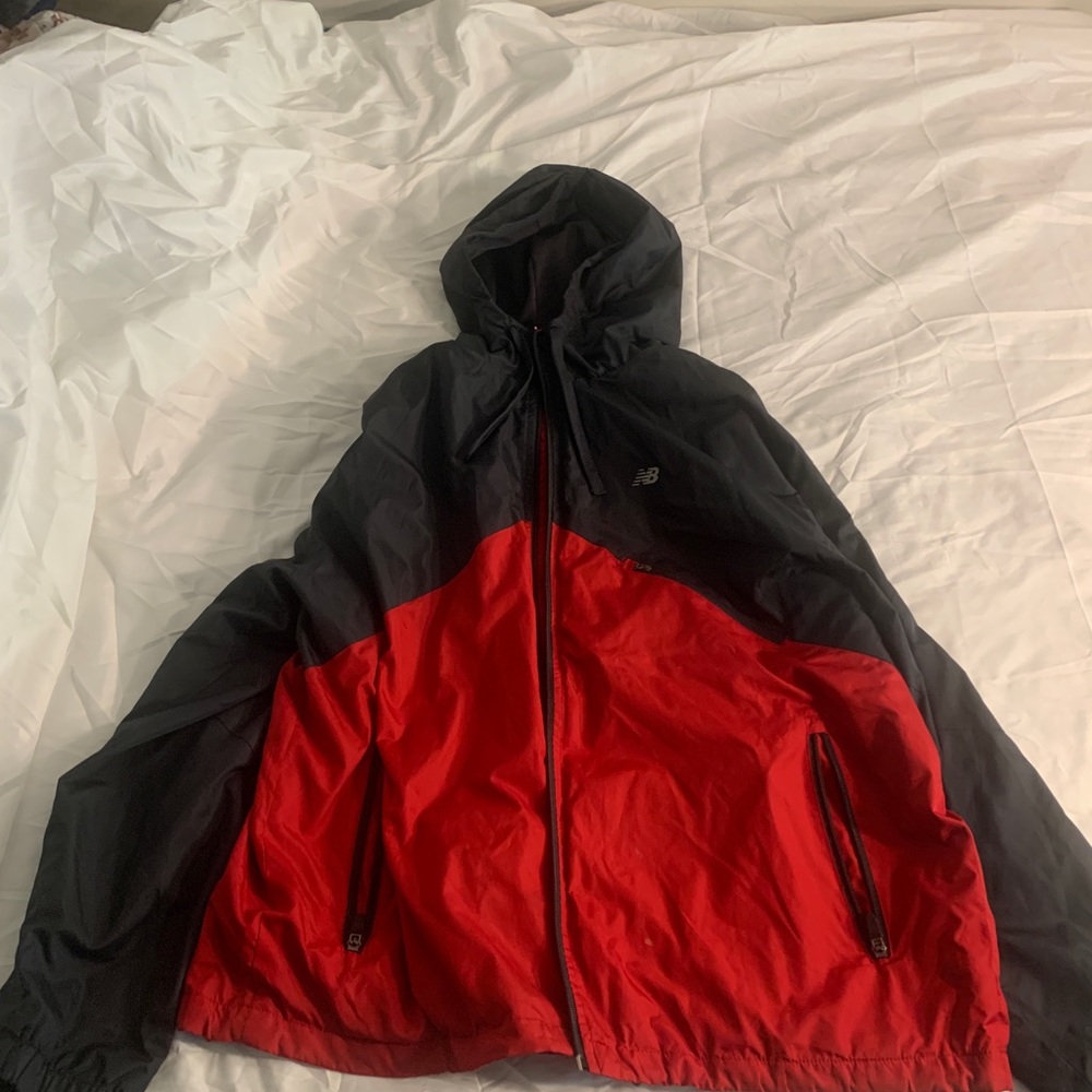 New Balance Windbreaker Zip Up Jacket RN 130893